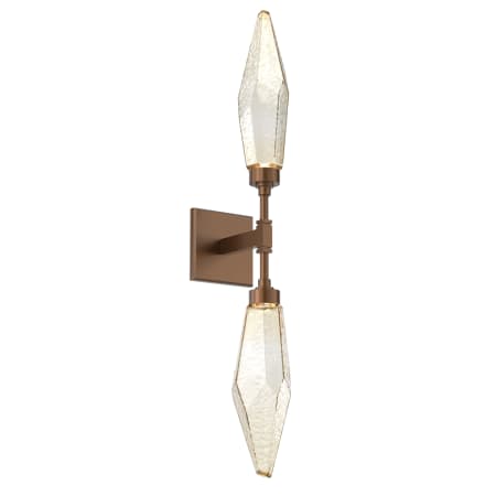 Hammerton Studio Rock Crystal 29" Tall LED Wall Sconce Configure Below