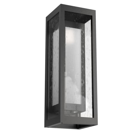 Hammerton Studio Double Box 18" Tall LED Outdoor Wall Sconce with Seedy and Frosted Glass Shades Configure Below