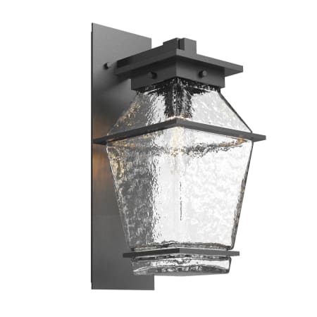 Hammerton Studio Landmark 17" Tall LED Outdoor Wall Sconce with Clear Blown Glass Shade Configure Below