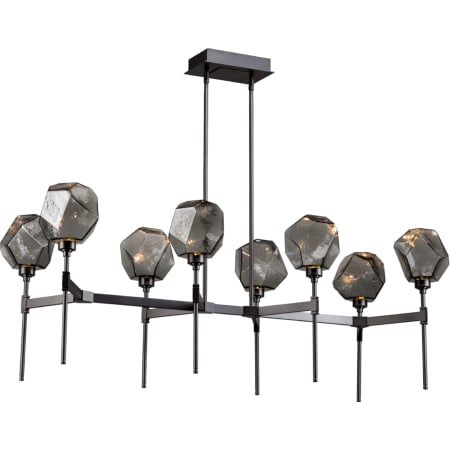 Hammerton Studio Gem 50" Wide 8 Light Hand Blown Glass LED Linear Chandelier Configure Below