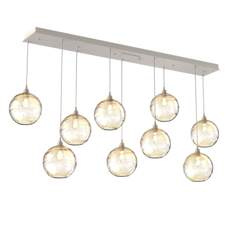 Hammerton Studio Terra 9 Light 69" Wide Linear Pendant Configure Below