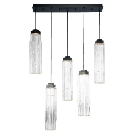Hammerton Studio Ledgestone 5 Light 36" Wide LED Linear Pendant Configure Below
