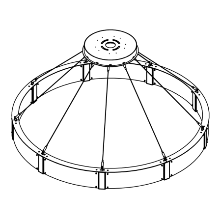 Hammerton Studio Parallel 60" Wide Artisan Crafted LED Chandelier with Hand Textured Glass Configure Below