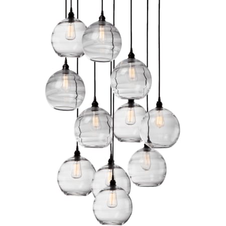 Hammerton Studio Terra 37" Wide Artisan Crafted Optic Glass 11 Light Pendant Configure Below