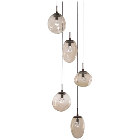 Hammerton Studio Cosmos 22" Wide Artisan Crafted 5 Light Nebula Glass Pendant Configuration Required