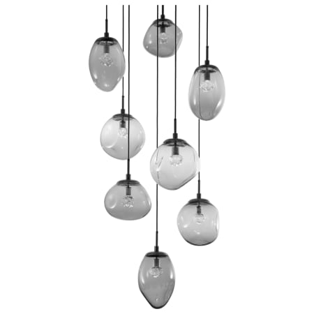 Hammerton Studio Cosmos 32" Wide Artisan Crafted 8 Light Nebula Glass Pendant Configuration Required