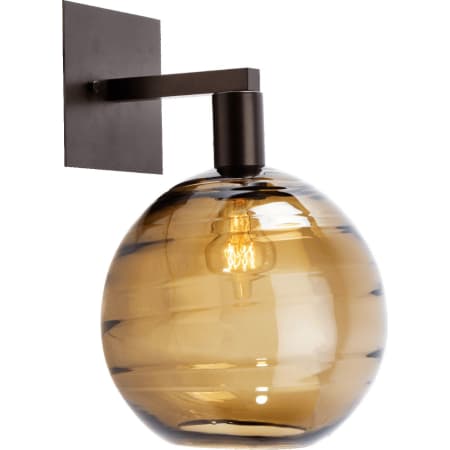Optic Bronze Glass with Flat Bronze Finish