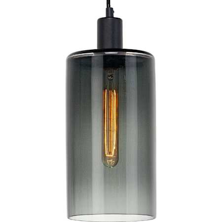 Smoke Glass with Matte Black Finish