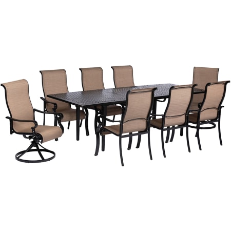 Brigantine 9 Seat Set - on White Background