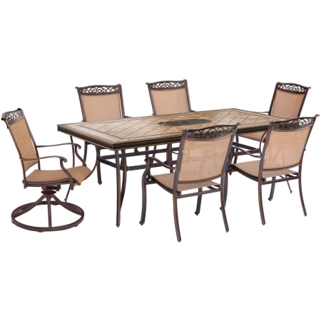 Dining Set on White Background