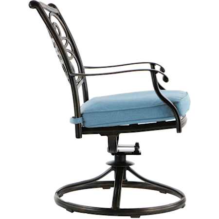 Hanover-TRADDN5PCSW2BN-Chair Side