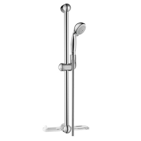 Hansgrohe Croma Select S 1.5 GPM  Single Function Handshower Package with Air Power and Quick Clean Technologies Chrome