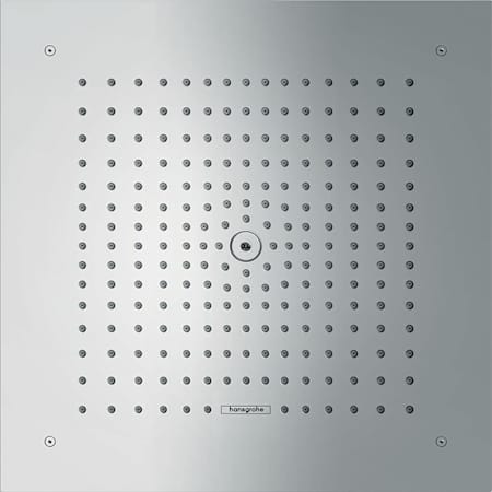Hansgrohe Raindance E 2.5 GPM Single Function Rain Shower Head with QuickClean Technology Chrome