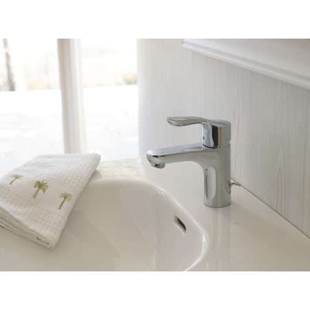 Hansgrohe-04167-Installed Faucet in Chrome