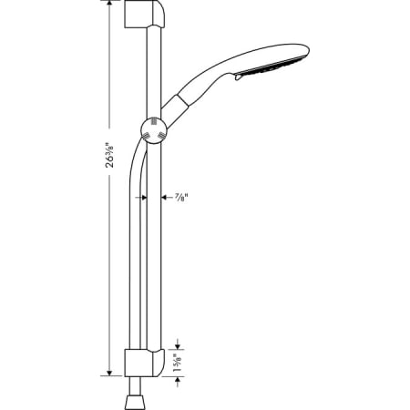 Hansgrohe-04265-Dimensional Drawing