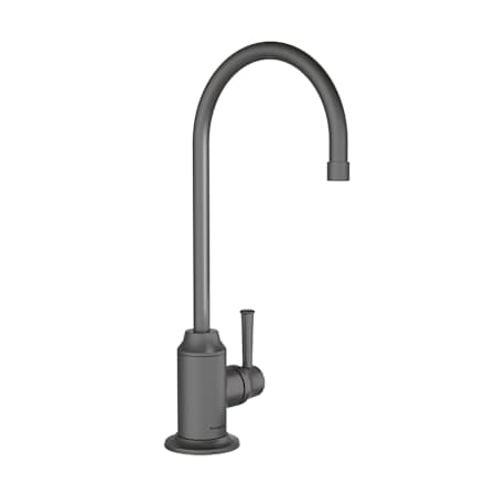 Hansgrohe Transitional 1.5 GPM Single Hole Water Dispenser Beverage Faucet - Cold Only Brushed Black Chrome