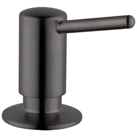 Hansgrohe Kitchen Accessories Deck Mounted Soap Dispenser with 16 oz Capacity Brushed Black Chrome