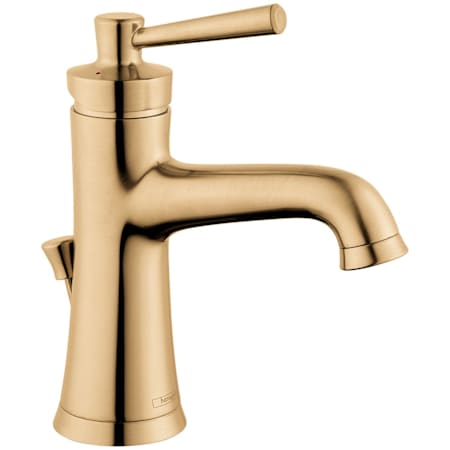 Hansgrohe Joleena 1.2 GPM Single Hole Bathroom Faucet with Pop-Up Drain Assembly Brushed Bronze