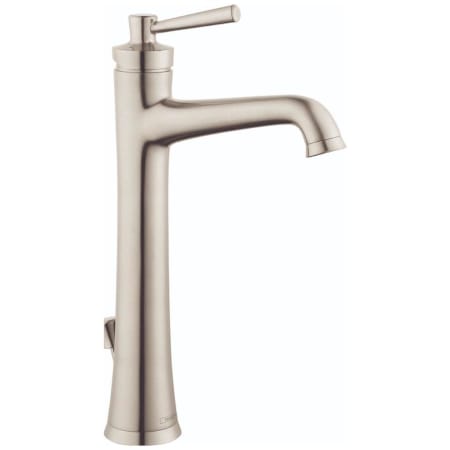 Hansgrohe Joleena 1.2 GPM Vessel Bathroom Faucet with Pop-Up Drain Assembly - Limited Lifetime Warranty Brushed Nickel