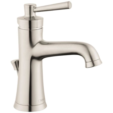 Hansgrohe Joleena 0.5 GPM Deck Mounted Bathroom Faucet with Pop-Up Drain Assembly - Limited Lifetime Warranty Brushed Nickel
