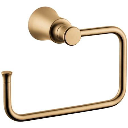 Hansgrohe Joleena 8-3/8" Wall Mounted Towel Ring Brushed Bronze