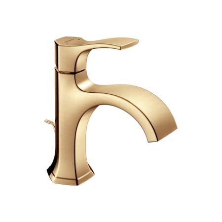 Hansgrohe Locarno 1.2 GPM Single Hole Bathroom Faucet with Pop-Up Drain Assembly Brushed Bronze