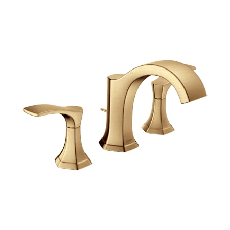 Hansgrohe Locarno 1.2 GPM Widespread Bathroom Faucet with Pop-Up Drain Assembly Brushed Bronze