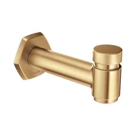 Hansgrohe Locarno 5-5/8" Integrated Diverter Tub Spout Brushed Bronze