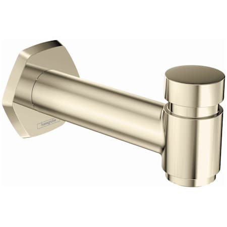 Hansgrohe Locarno 5-5/8" Integrated Diverter Tub Spout Polished Nickel