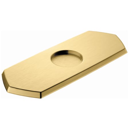 Hansgrohe Locarno 6-5/8" Escutcheon Plate Brushed Gold Optic