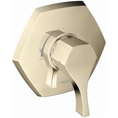 Hansgrohe Locarno Pressure Balanced Valve Trim Only with Single Lever Handle - Less Rough In Polished Nickel