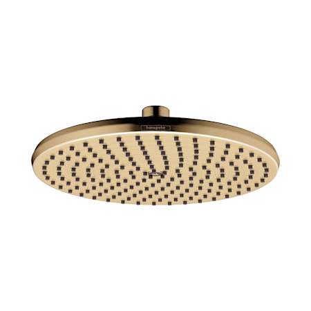 Hansgrohe Locarno 2.5 GPM Single Function Shower Head Brushed Bronze