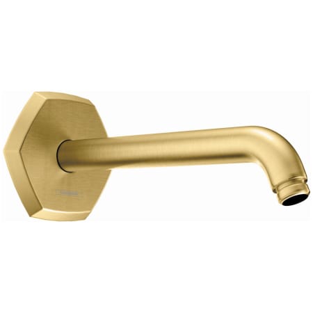 Hansgrohe Locarno 9" Wall Mounted Shower Arm Brushed Gold Optic