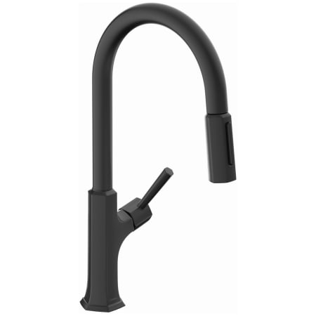 Hansgrohe Locarno 1.75 GPM Pull Down Kitchen Faucet HighArc Spout with Magnetic Docking, Toggle Spray Diverter & sBox - Limited Lifetime Warranty Matte Black