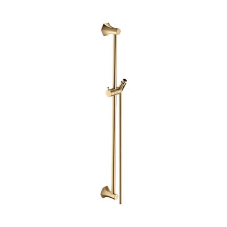 Hansgrohe Locarno 26-5/8" Wall Mounted Slide Bar - Includes 63" Hose Brushed Bronze