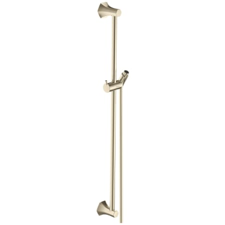 Hansgrohe Locarno 26-5/8" Wall Mounted Slide Bar - Includes 63" Hose Polished Nickel