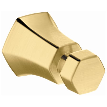 Hansgrohe Locarno Single Robe Hook Brushed Gold Optic