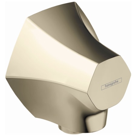 Hansgrohe Locarno Hand Shower Wall Supply Elbow Polished Nickel