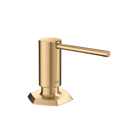 Hansgrohe Locarno Deck Mounted Soap Dispenser Brushed Bronze