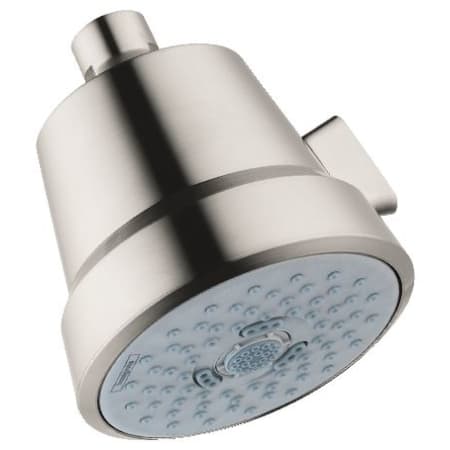 Hansgrohe Club 1.75 GPM Shower Head with QuickClean Technology Brushed Nickel