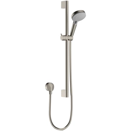 Hansgrohe Vernis Blend 2.5 GPM Multi Function Hand Shower Set with Slidebar, Wall Elbow and Hose Brushed Nickel