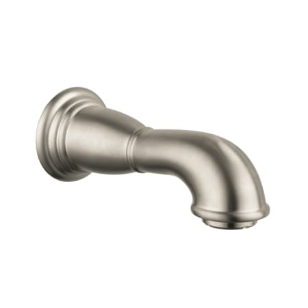 Hansgrohe Logis Classic Non-Diverter Tub Spout Wall Mount Brushed Nickel