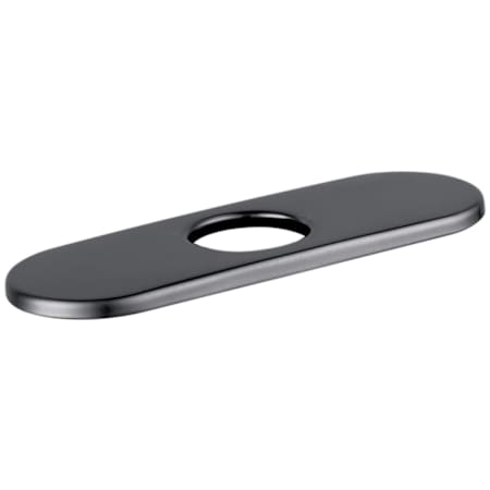 Hansgrohe E&S Accessories Base Plate for Modern Single-Hole Faucets Brushed Black Chrome