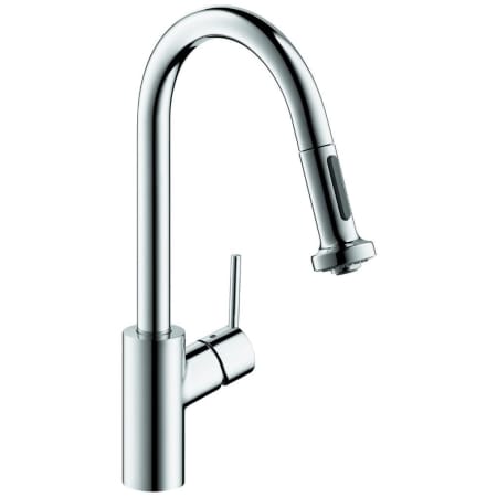 Hansgrohe Talis S² 1.75 GPM Pull-Down Kitchen Faucet HighArc Spout with Magnetic Docking & Non-Locking Spray Diverter - Limited Lifetime Warranty Chrome