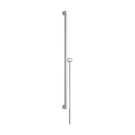 Hansgrohe Unica 36" Slide Bar with Hand Shower Hose Included Chrome