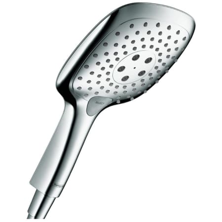 Hansgrohe Raindance Select E 2.5 GPM Multi-Function Handshower with Select, Air Power, and Quick Clean Technologies Chrome