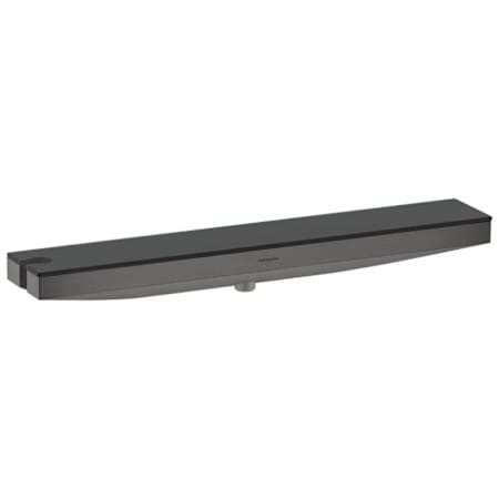 Hansgrohe Rainfinity Wall Elbow, Shelf and Hand Shower Holder Brushed Black Chrome