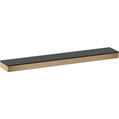 Hansgrohe Rainfinity 20" Metal Bathroom Shelf Brushed Bronze
