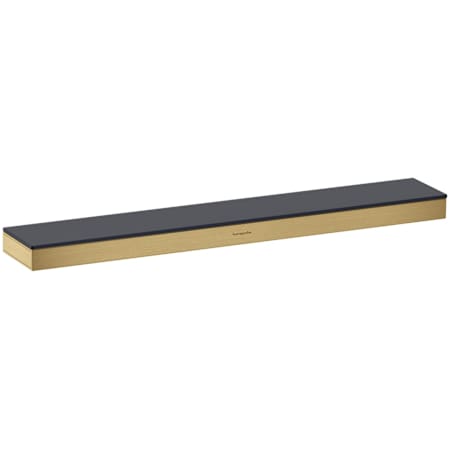 Hansgrohe Rainfinity 20" Metal Bathroom Shelf Brushed Gold Optic