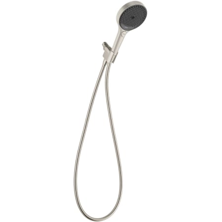 Hansgrohe Rainfinity 1.75 GPM Multi Function Hand Shower Set with Shower Arm Holder and Hose Brushed Nickel